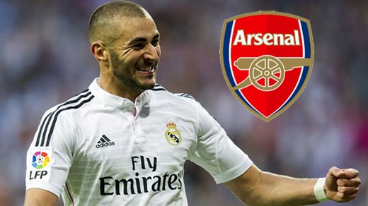 Benzema sẽ không có cửa tới với Arsenal?