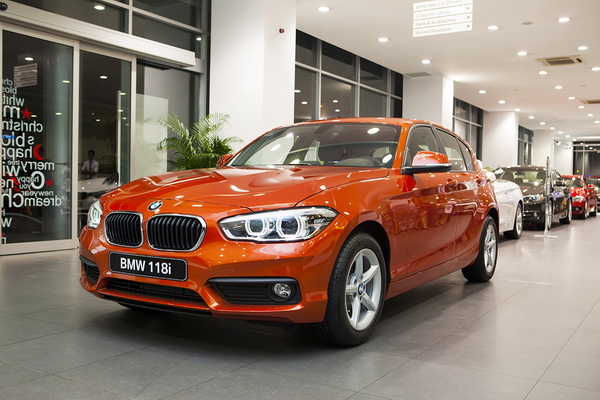 BMW 118i mới vừa được bán tại Việt Nam