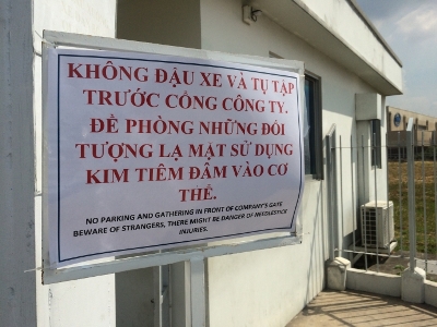 Thưởng nóng 20 triệu cho người bắt kẻ đâm 9 nữ công nhân