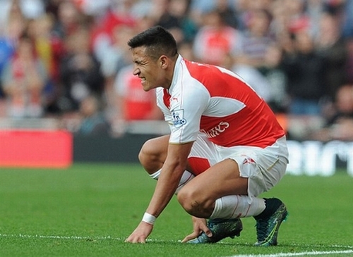 Sanchez chỉ có thể trở lại thi đấu trong 3,4 tuần tới