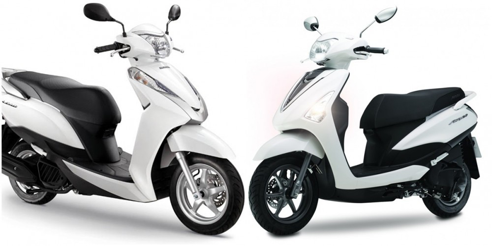 Yamaha Acruzo bị Honda Lead &quot;đè bẹp&quot;
