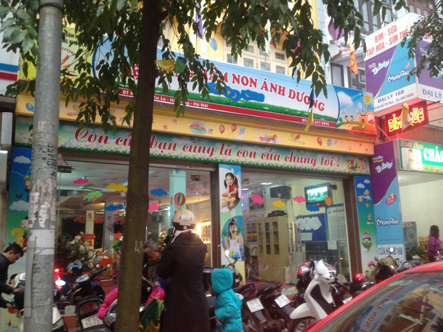 Trường mầm non Ánh Dương.