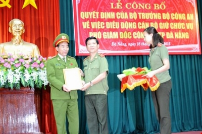Phó hiệu trưởng làm Phó giám đốc Công an TP Đà Nẵng