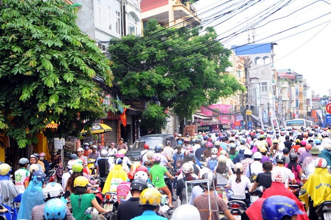 Hà Nội:6.000-8.000 xe ô tô/tháng đăng ký mới