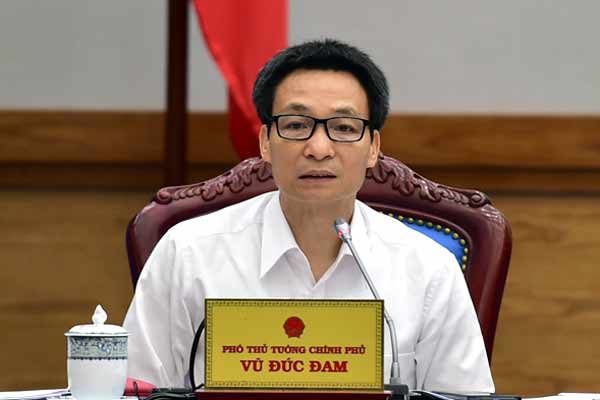 Phó Thủ tướng Vũ Đức Đam. Ảnh: VGP