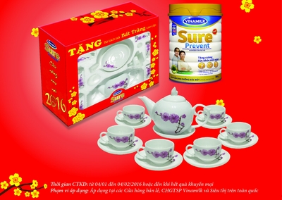 Vinamilk triển khai khuyến mãi Tết