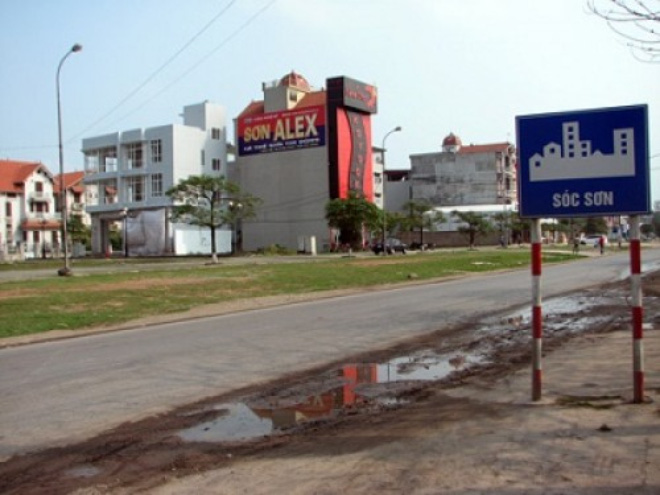 Sóc Sơn: Giá đất đấu giá cao nhất 4,3 triệu đồng/m2
