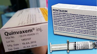 Trẻ không phải tiêm lại từ đầu khi quay sang vắc xin Quinvaxem
