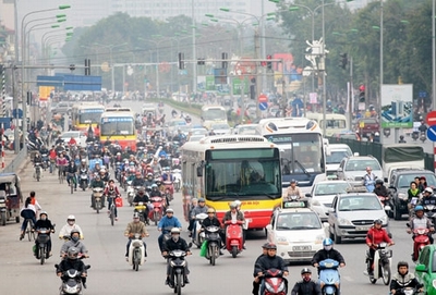 Hà Nội phân luồng lại giao thông một số tuyến đường