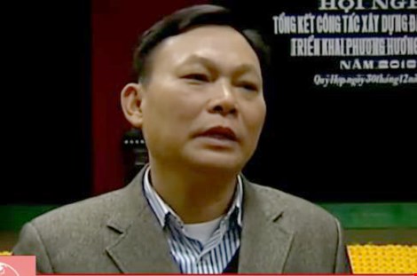 Ông Trương Văn An - Bí thư Đảng ủy xã Hạ Sơn. 