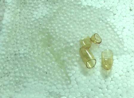 Dầu cá Omega 3 có nguồn gốc Trung Quốc đã bào mòn hoàn toàn miếng xốp