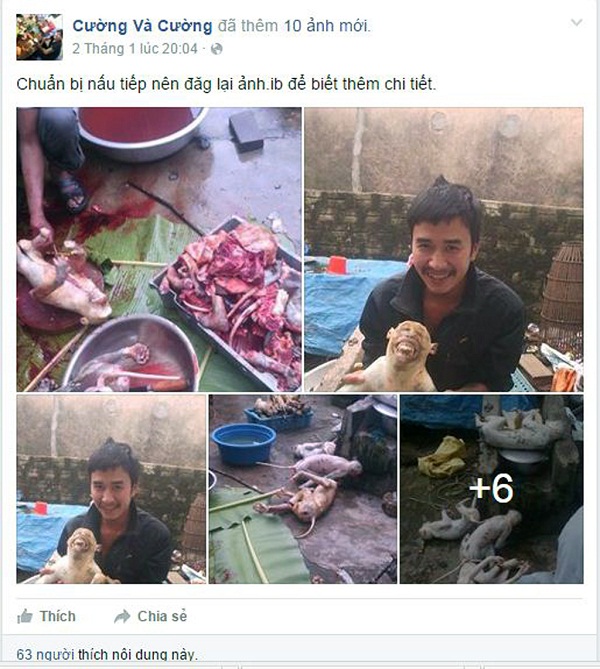 Triệu tập kẻ giết khỉ dã man rồi &quot;khoe&quot; trên facebook