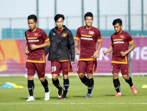 Các cầu thủ U23 cũng không thể rõ ai nghỉ, ai đấu ở trận gặp Jordan