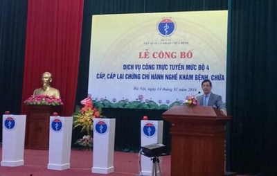 Cấp chứng chỉ hành nghề khám chữa bệnh qua mạng internet