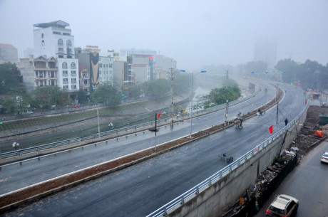 Thông xe tuyến đường Nhật Tân - Cầu Giấy