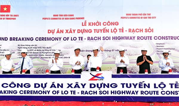 Khởi công dự án giao thông hơn 6.000 tỷ đồng