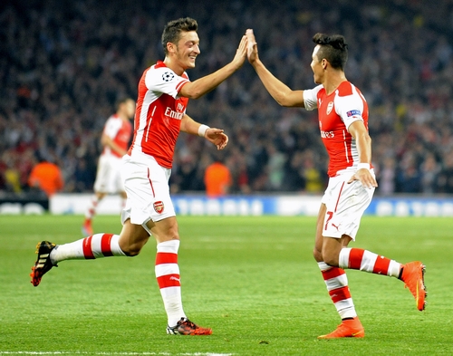 Bộ đôi Ozil và Sanchez sẽ lần đầu tái hợp sau gần 2 tháng
