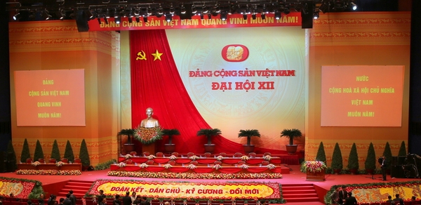 Đại hội Đảng XII: Phiên trù bị thông qua nhiều nội dung quan trọng