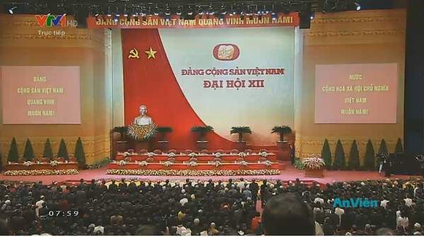Khai mạc trọng thể Đại hội đại biểu toàn quốc lần thứ XII của Đảng