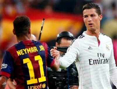 Neymar bí mật &quot;đi đêm&quot; với Real Madrid