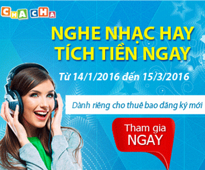 VinaPhone tung ưu đãi &quot;Nghe nhạc hay - Tích tiền ngay&quot;