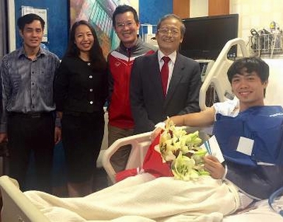 Công Phượng được chăm sóc với chế độ đặc biệt!