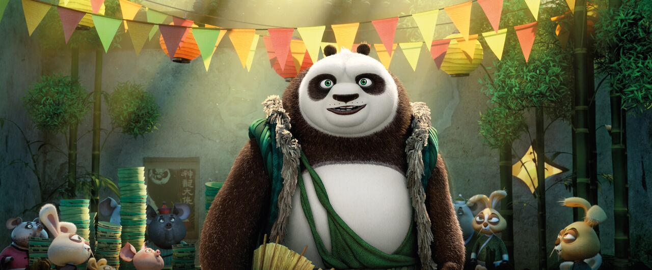 Biểu cảm siêu đáng yêu khi Panda gặp nàng gấu trúc
