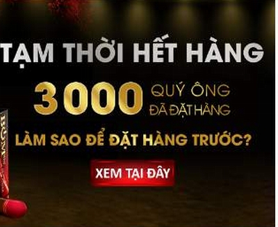 Vì sao &quot;vũ khí bí mật của quý ông&quot; BOMdin liên tiếp cháy hàng?