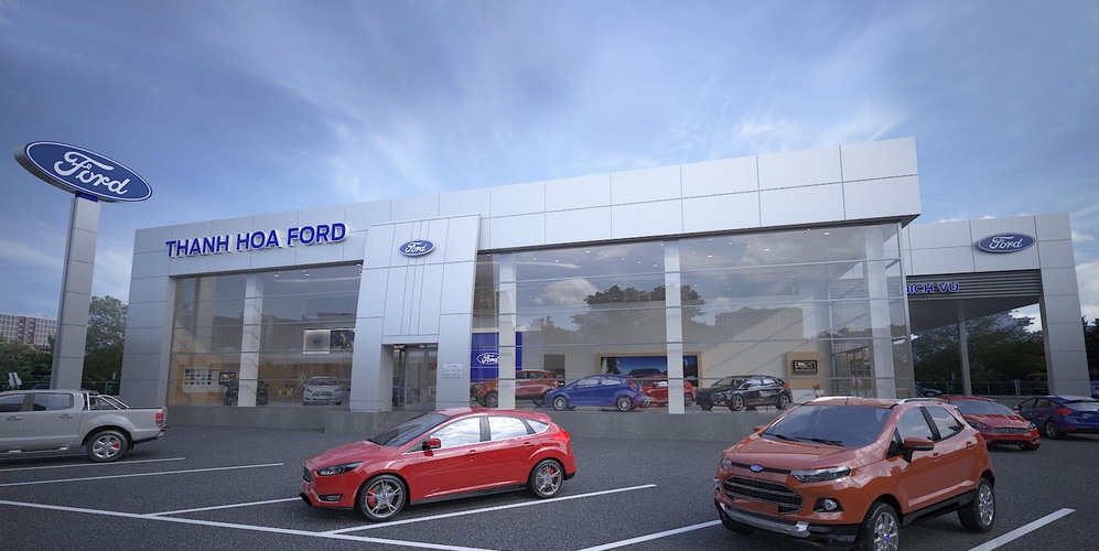 Đầu năm, Ford mở liền 2 đại lý mới