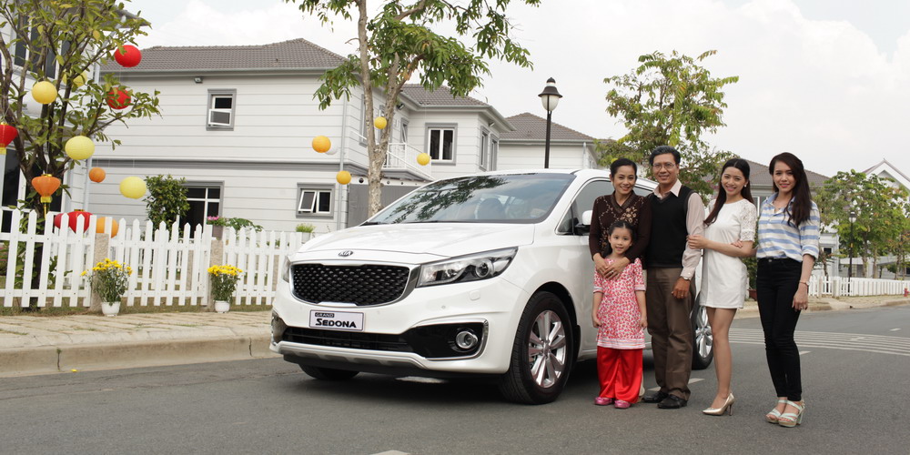 Du xuân đầu năm cùng Kia Sedona