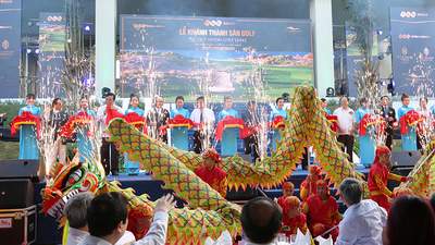 Khai trương sân golf hàng đầu châu Á FLC Quy Nhơn Golf Links