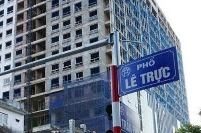 Vụ nhà 8B Lê Trực: Xem xét kỷ luật 2 cán bộ đã nghỉ hưu