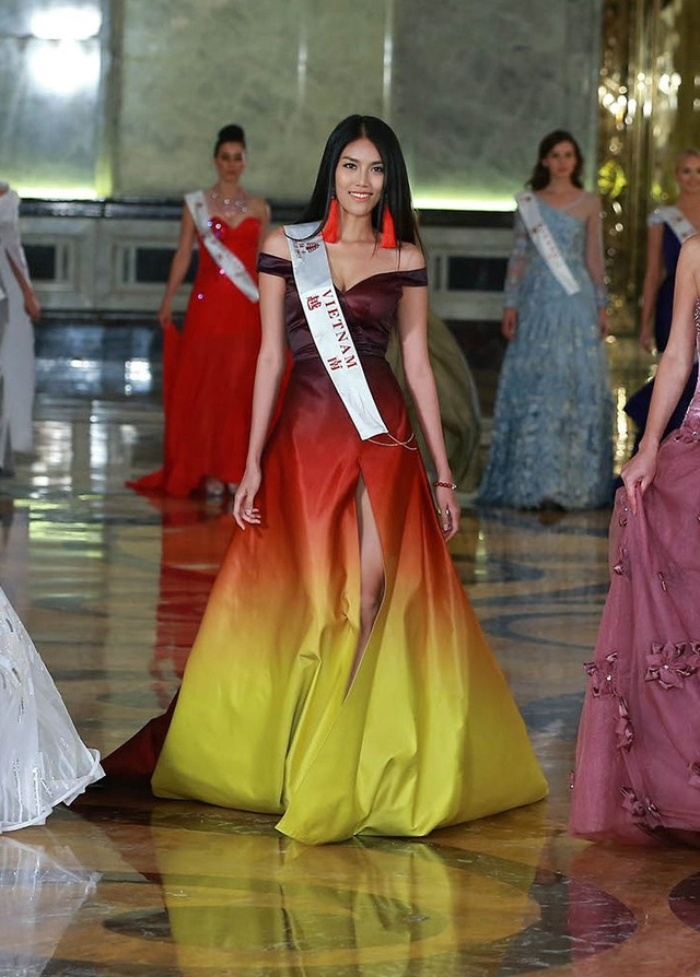 Lan Khuê lập thành tích cao nhất tại Miss World