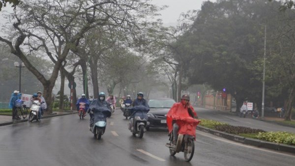Mưa dông diện rộng đến hết tuần