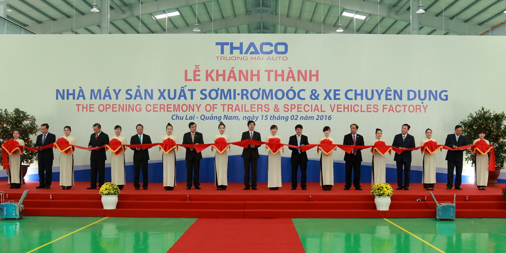 Thaco có nhà máy xe chuyên dụng hạng nặng