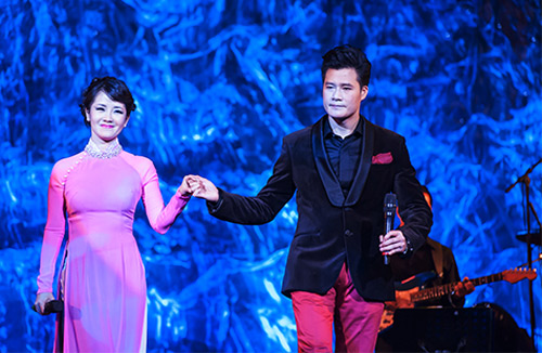 Quang Dũng hội ngộ Hồng Nhung tại Hà Nội