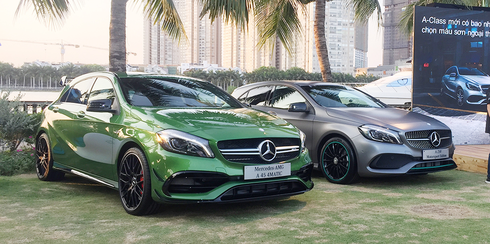Mercedes A-class 2016 giá từ 1,34 tỷ