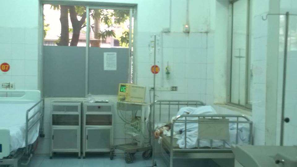 Anh Hương hiện đã qua cơn nguy kịch. Ảnh Vietnamnet