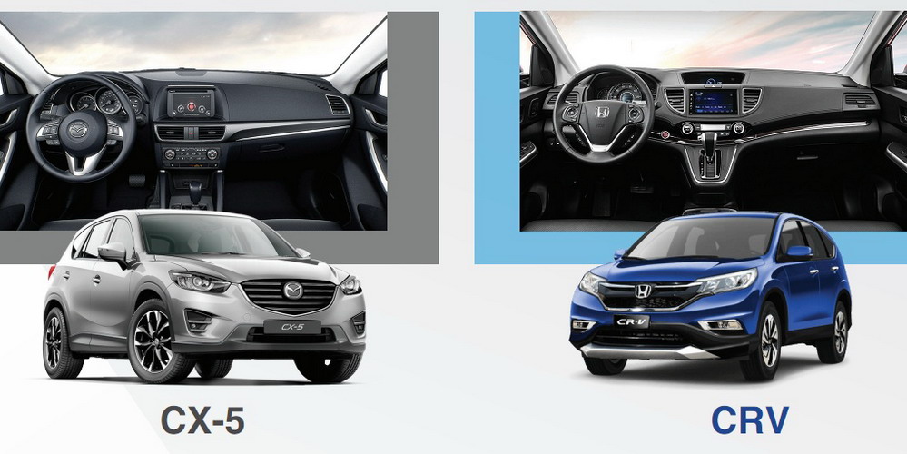 Vì sao Mazda CX-5 dễ vượt Honda CR-V?