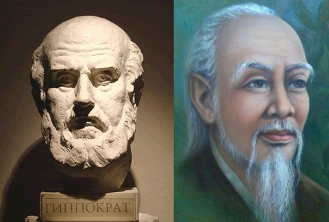 Hippocrates và Hải Thượng Lãn Ông