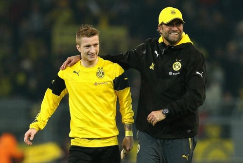 Marco Reus từng là học trò của HLV Klopp tại Dortmund