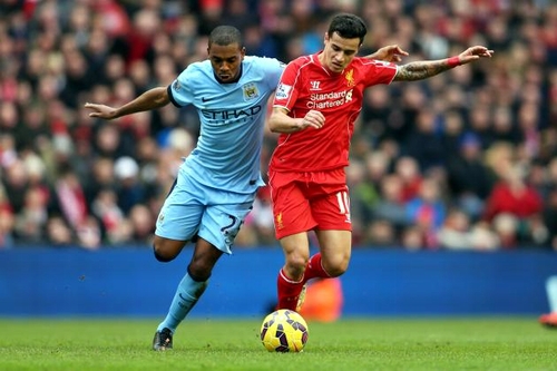 Liverpool (đỏ) sẽ quyết đòi nợ trước Man City