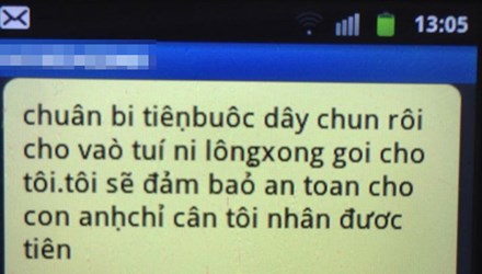 Vợ bắt cóc con đẻ, đòi chồng chuộc 500 triệu đồng