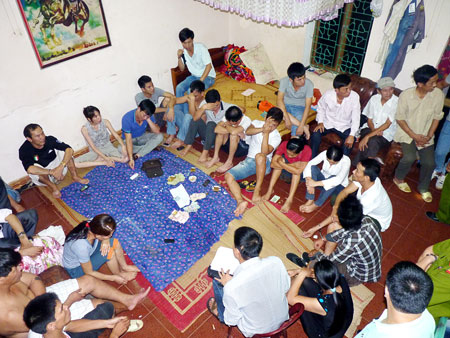 Quảng Ninh t​riệt phá 1 điểm đánh bạc quy mô lớn