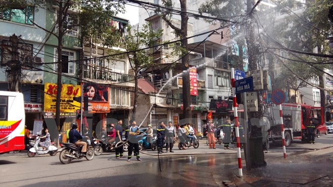 Hà Nội nhập xe tiền tỉ cắt tỉa cây