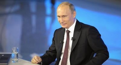 &quot;Tan chảy&quot; trước sự ngọt ngào của Tổng thống Putin trong ngày 8/3