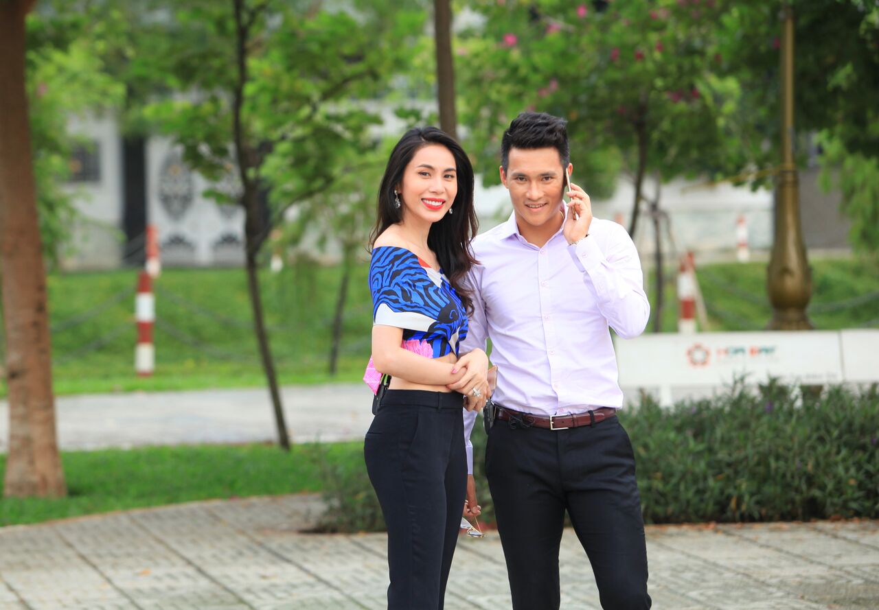 Công Vinh ủng hộ vợ lấn sân sang lĩnh vực điện ảnh