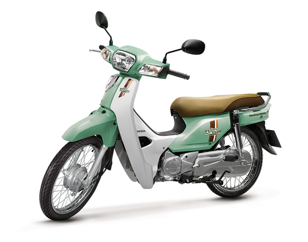 Honda Super Dream 110 màu xanh ngọc mới