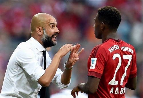Alaba là một trong số những cầu thủ được cho là bị HLV Guardiola lôi kéo tới Man City