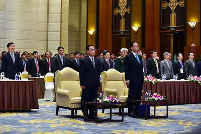 Việt Nam-Lào hoàn thành Dự án tăng dày và tôn tạo hệ thống mốc quốc giới